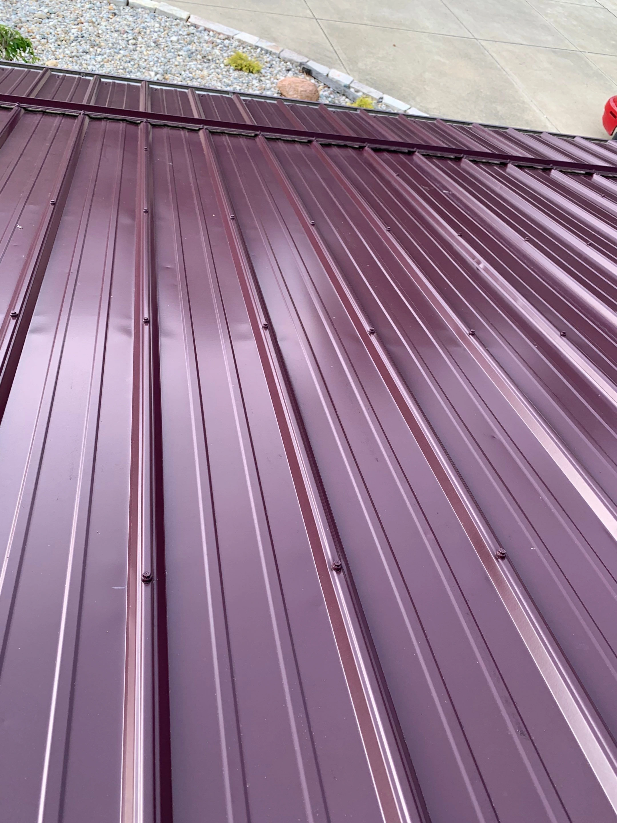 Will Hail Damage a Metal Roof in Spring Mill?